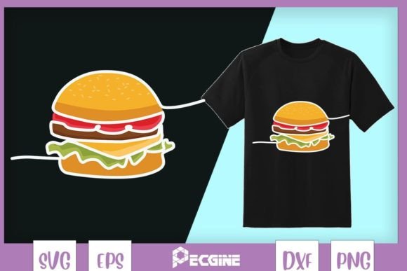 Burger Graphic Hamburger Art Fast Food: The Ultimate Design Asset