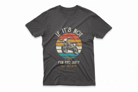 Retro Vintage Motorcycle T-Shirt Graphic